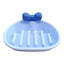 CT0369 1 Pieza De Tazón De Alimentación Lenta Con Relieve Y Moño Desmontable Para Mascota