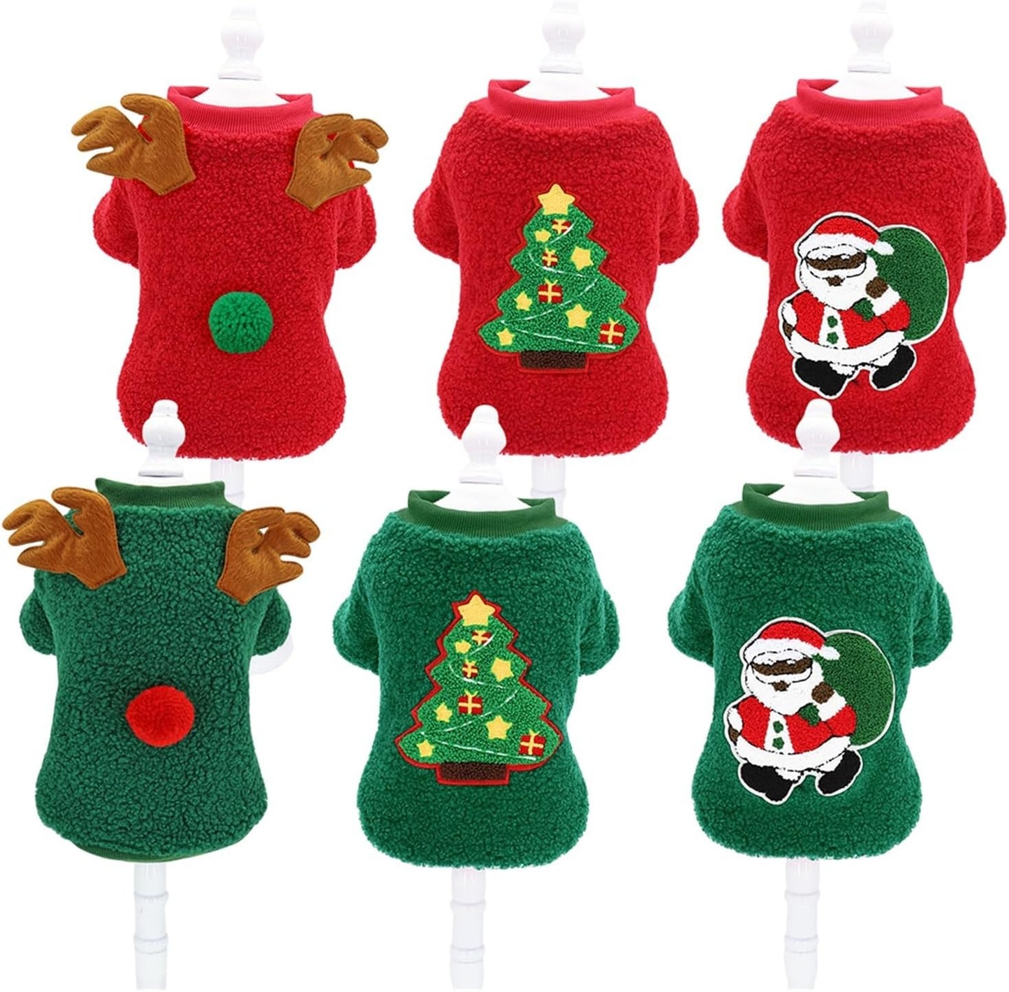 CT0412 1 Pieza De Ropa De Invierno De Navidad  Para Mascota