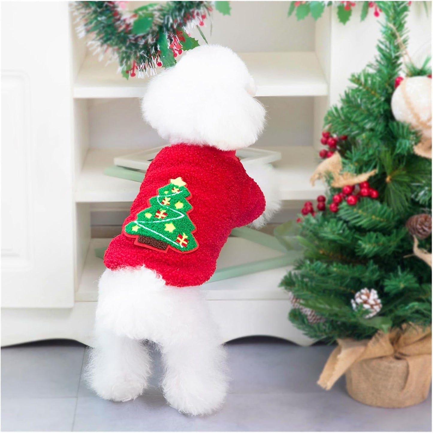 CT0412 1 Pieza De Ropa De Invierno De Navidad  Para Mascota