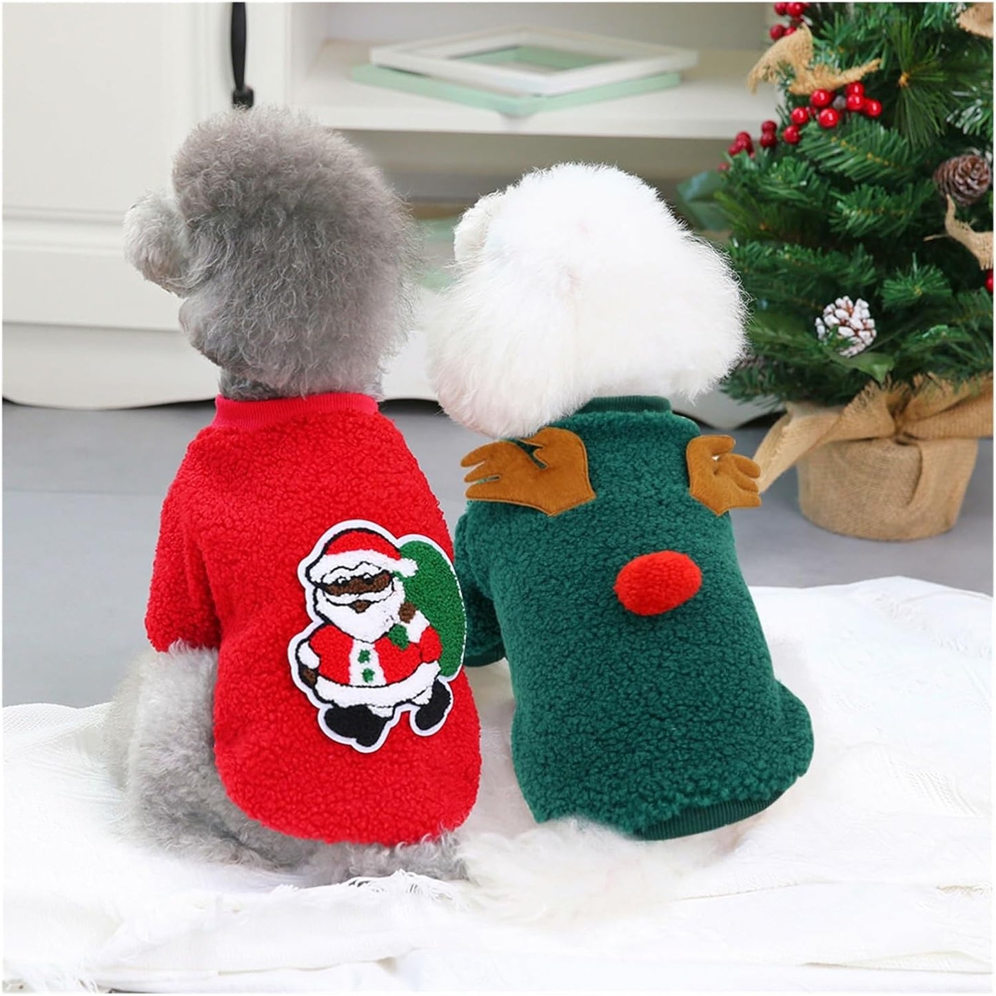 CT0412 1 Pieza De Ropa De Invierno De Navidad  Para Mascota