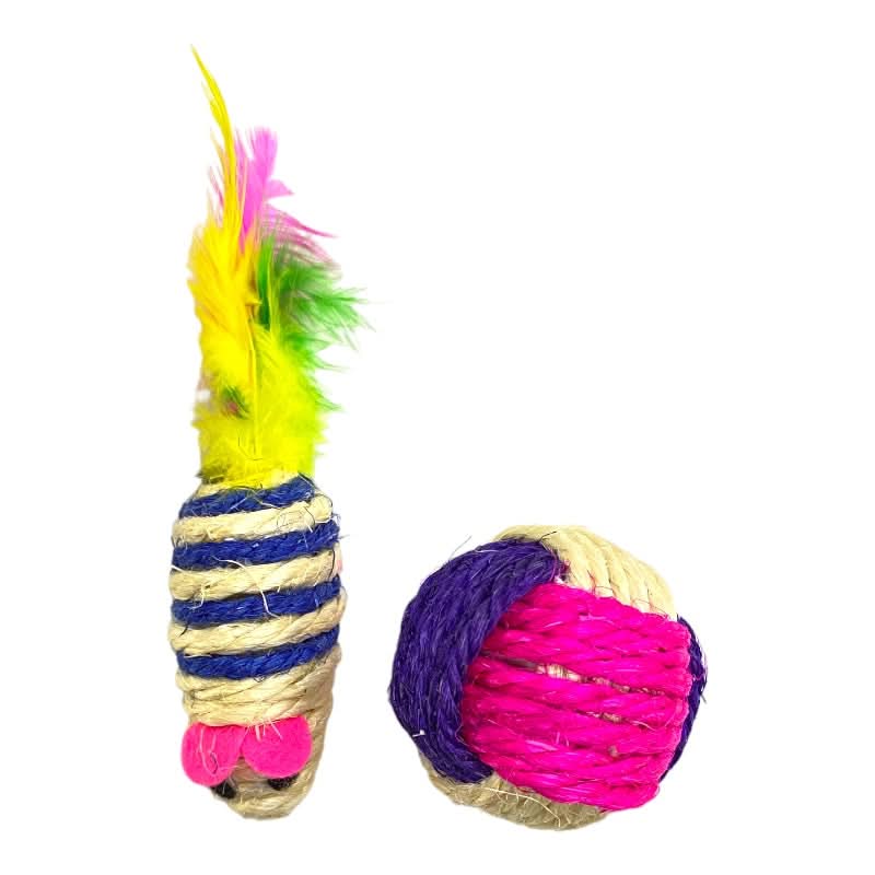CT0747 2 Pieza De Juguete Para Mascota