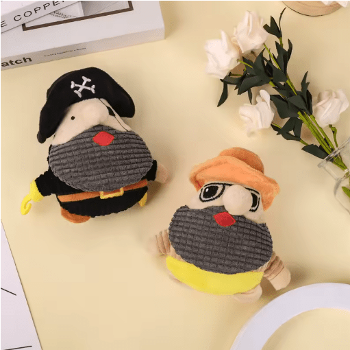CT0803 1 Pieza De Juguete De Peluche Con Diseño De Pirata Para Mascota