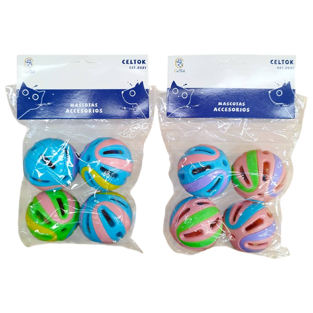 CT0919 1 Set De 4 Piezas De Pelota Para Mascota
