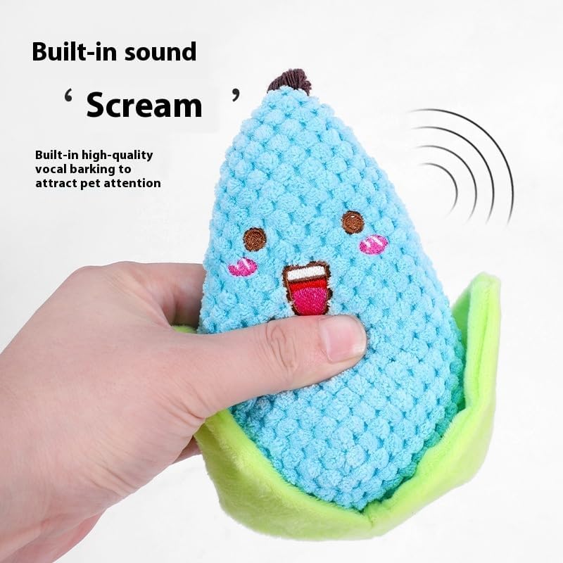 CT1070 1 Pieza De Juguete De Peluche Con Diseño De Elote Para Mascota
