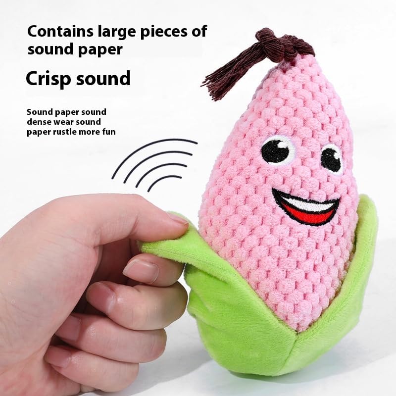 CT1070 1 Pieza De Juguete De Peluche Con Diseño De Elote Para Mascota