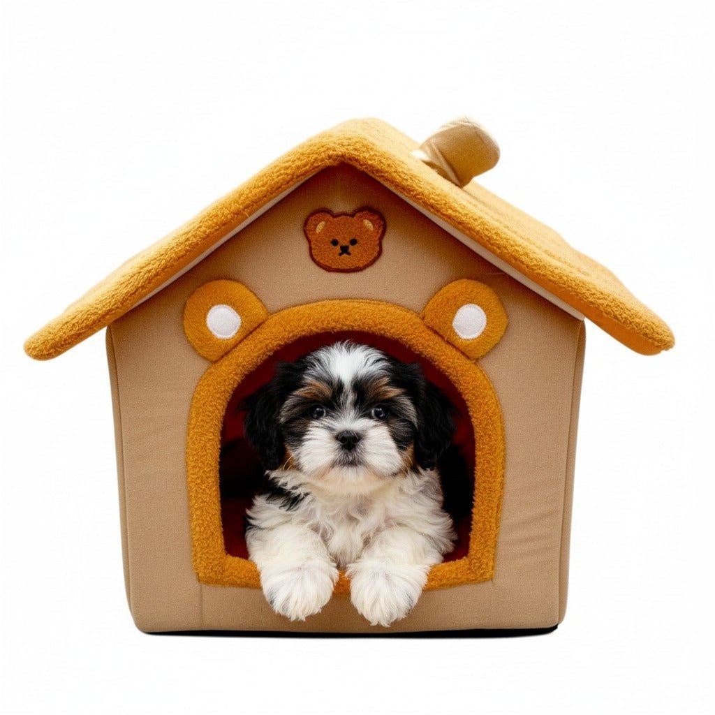 CT1313 1 Pieza De Cama Con Diseño De Casa Para Mascota