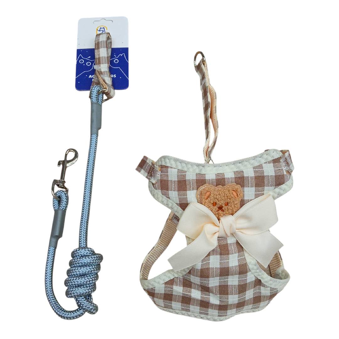 CT1460 1 Pieza De Pechera Con Correa Para Mascota