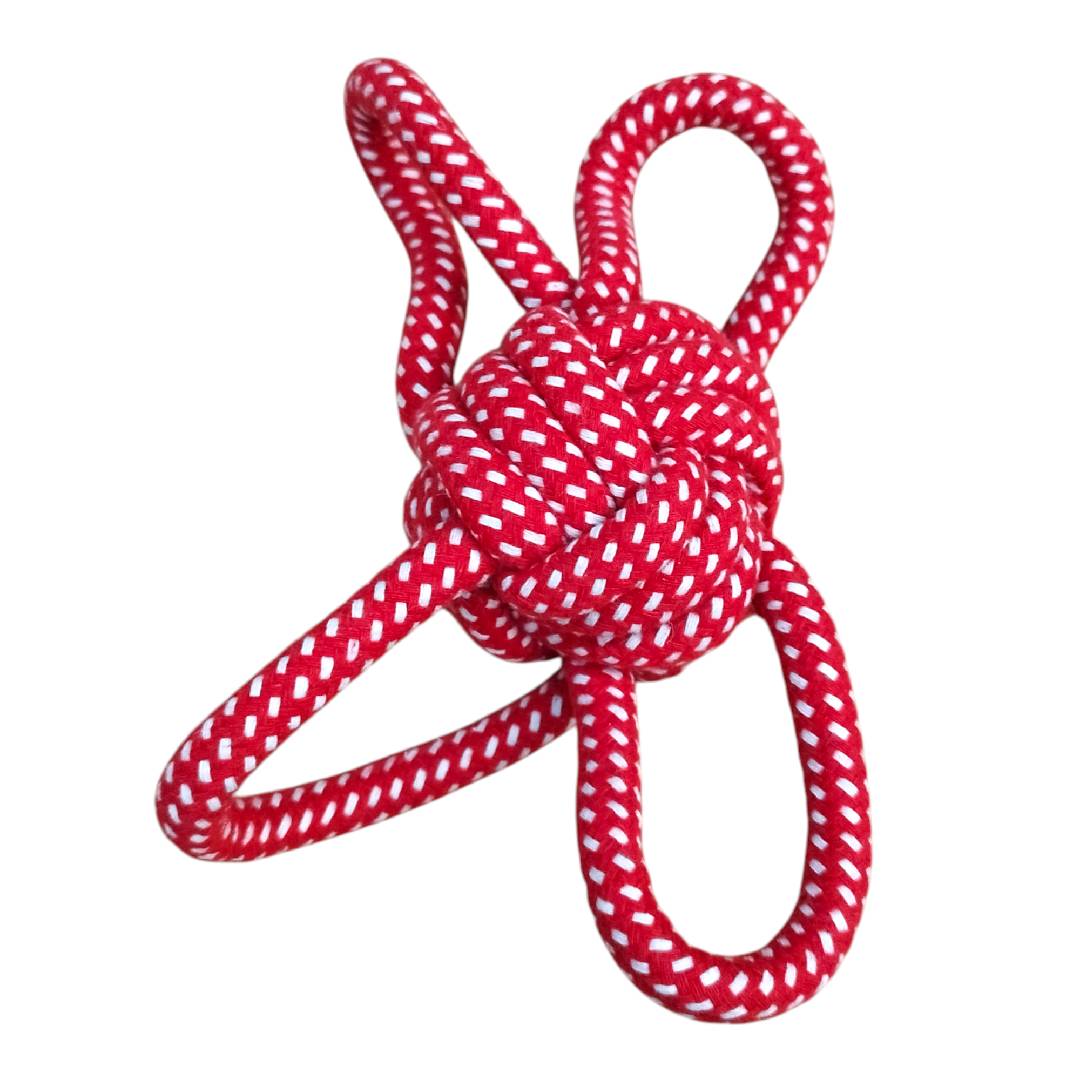 CT1522 1 Pieza De Juguete Pelota Con Cuerdas Para Mascota