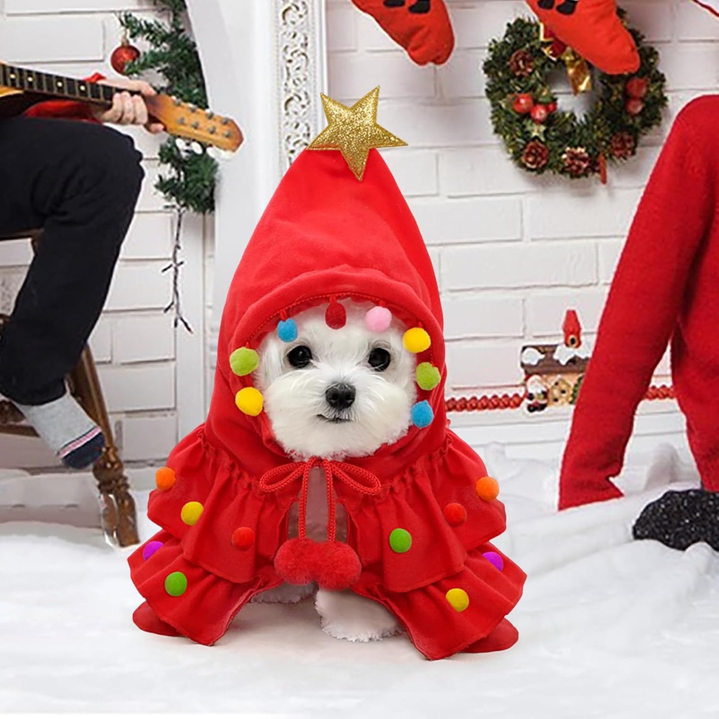CT1550 1 Pieza De Ropa De Invierno Navidad Para Mascota