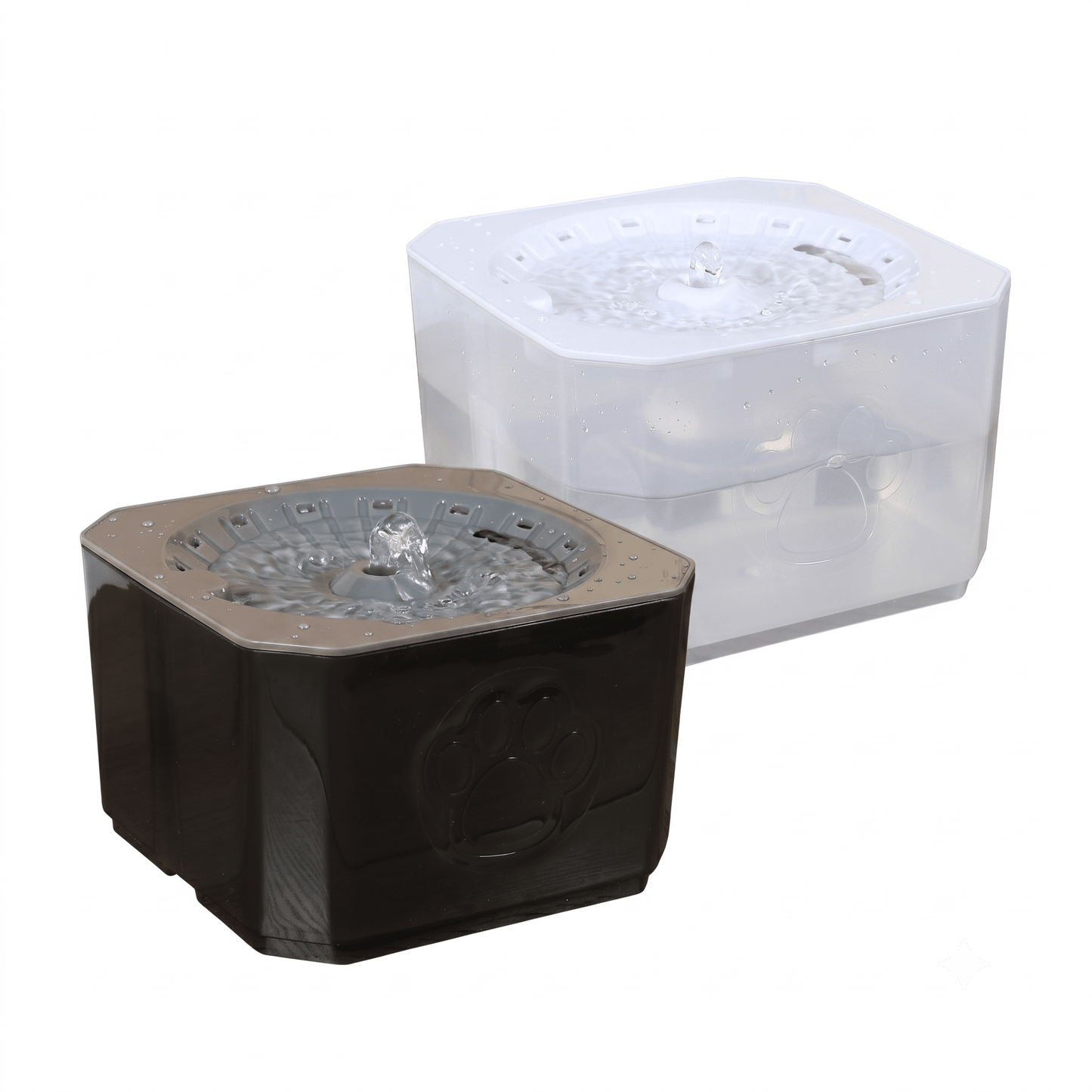 CT1682 1 Pieza De Fuente De Agua Automática Bebedero 2.5L Con 2 Filtros Y Cable USB Para Mascota