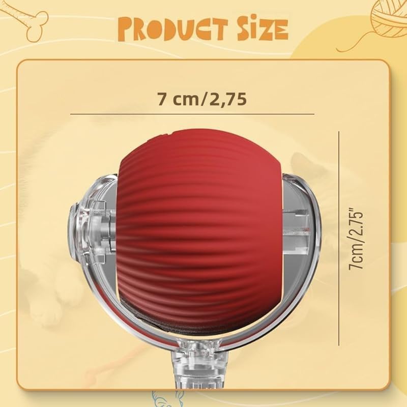 CT1701 1 Pieza de Juguete Pelota Inteligente Recargable Para Mascota