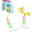 CT1757 1 Pieza De Juguete Yo Yo Interactivo Colgante Recargable Para Mascota