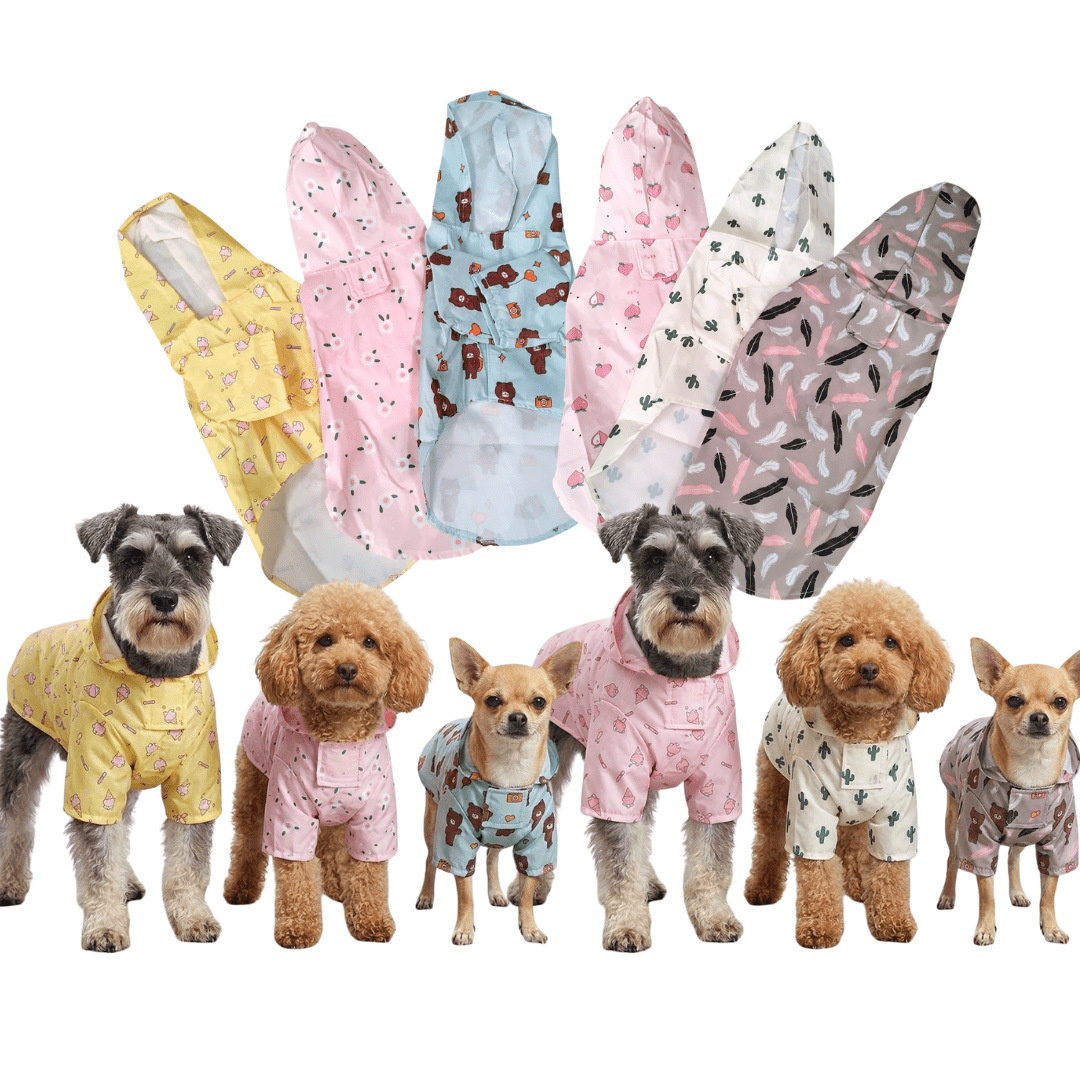 CT1787 1 Pieza De Impermeable Para Mascotas