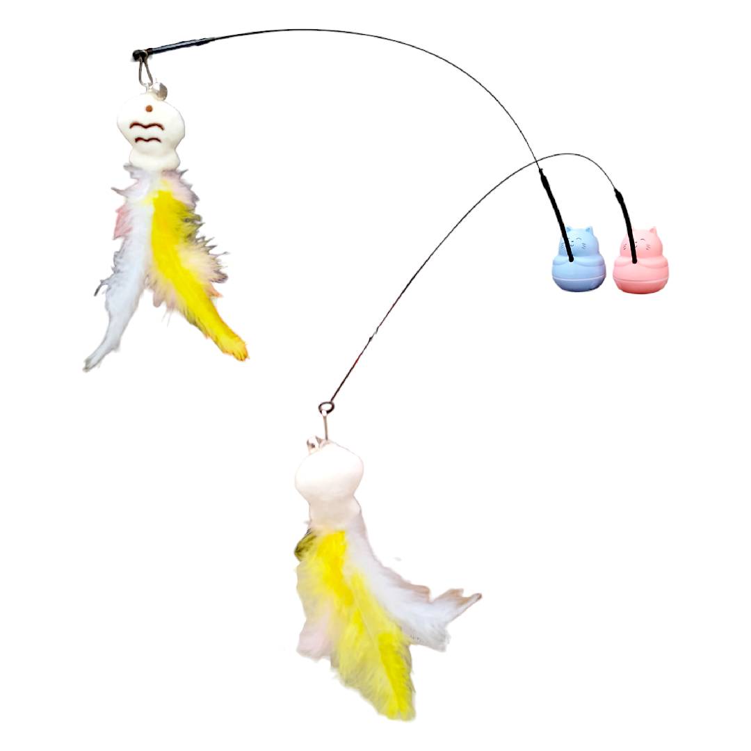 CT2005 1 Pieza De Juguete Plumero Para Mascota