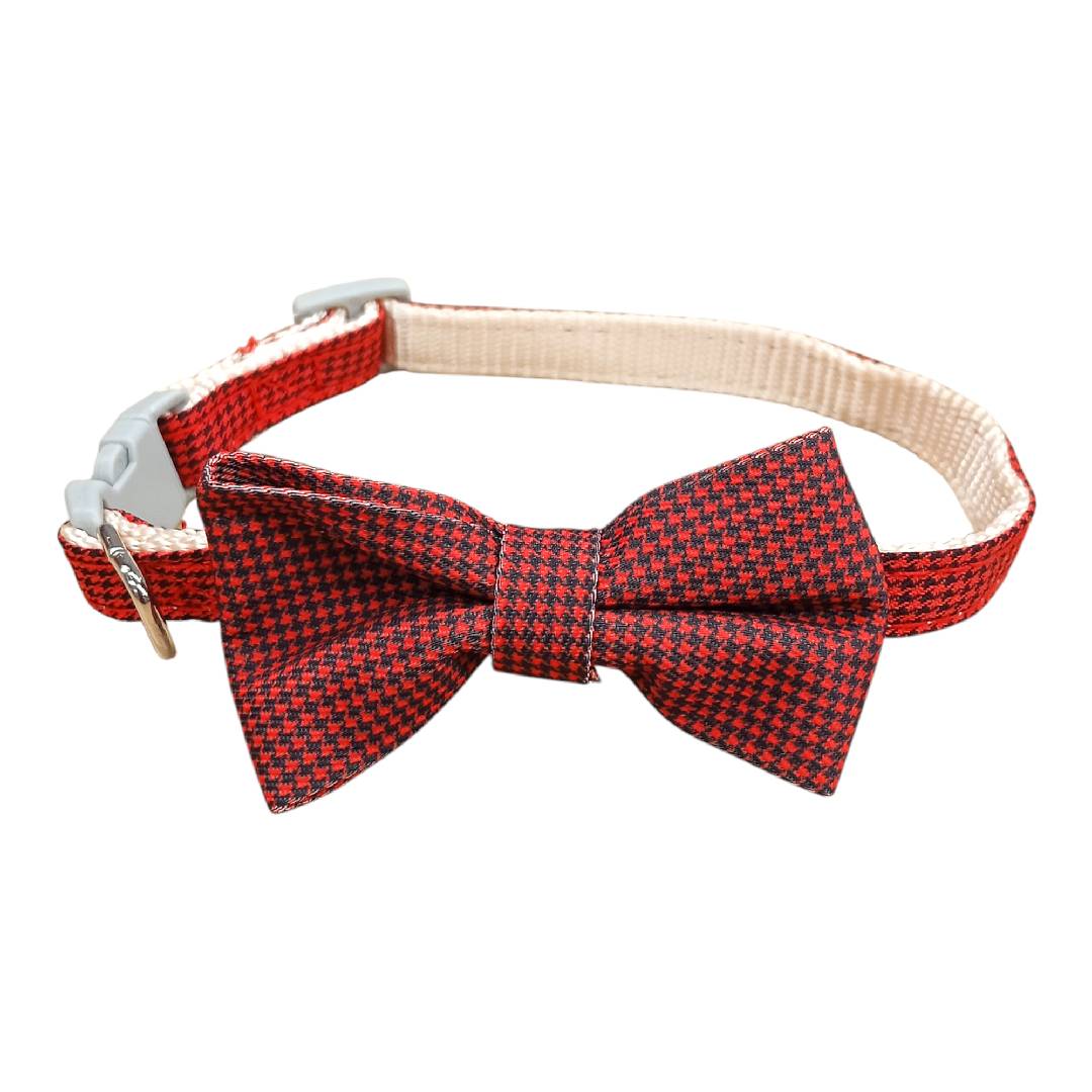 CT2146 1 Pieza Collar Para Mascota Con Diseño De Moño