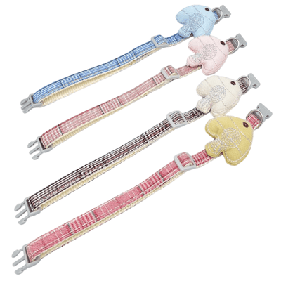 CT2153 1 Pieza Collar Para Mascota Con Diseño De Pez