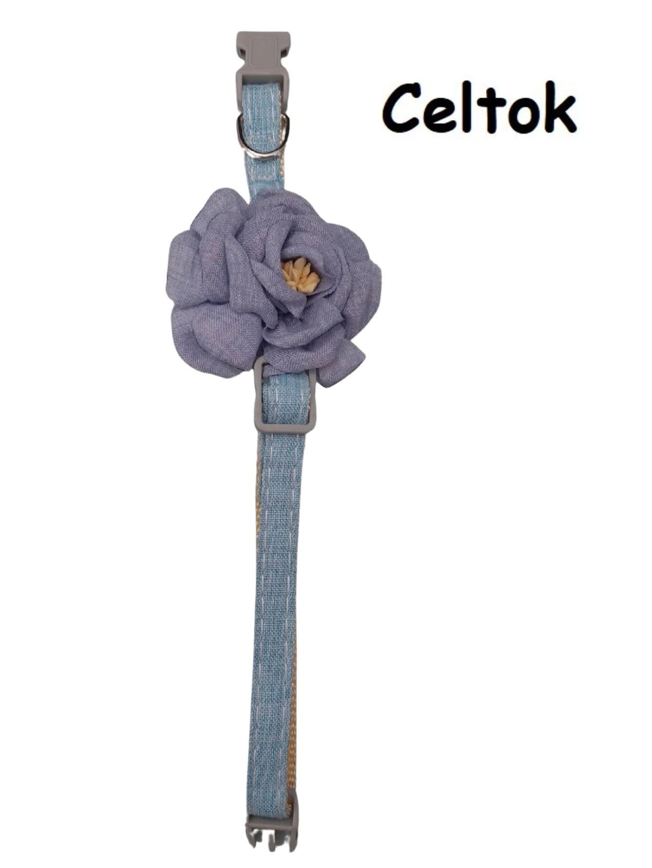 CT2177 1 Pieza Collar Para Mascota Con Diseño De Flor