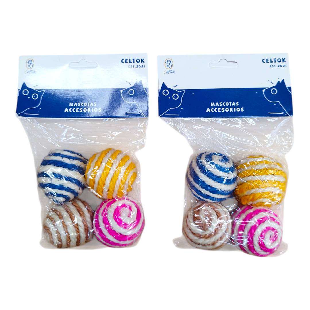 CT2269 1 Set De 4 Piezas De Pelota Para Mascota