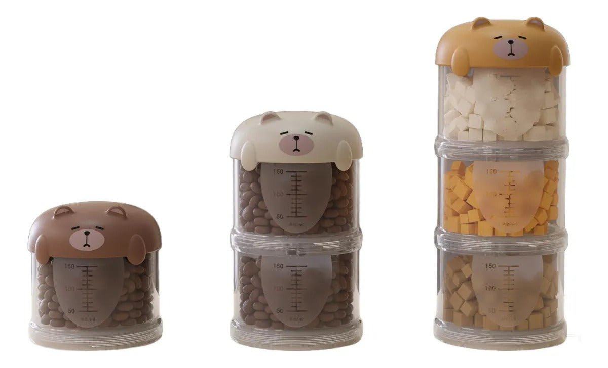 CT2272 1 Pieza De Contenedor De Almacenamiento 3 Niveles Para Mascota