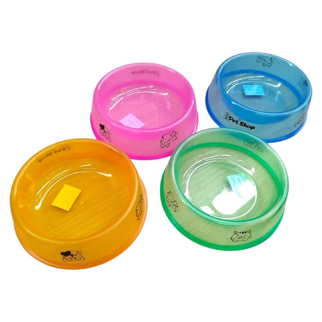 CT2426 1 Pieza De Tazon Plastico Para Mascota