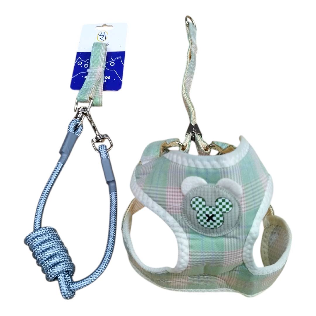 CT2443 1 Pieza De Pechera Con Correa Para Mascota