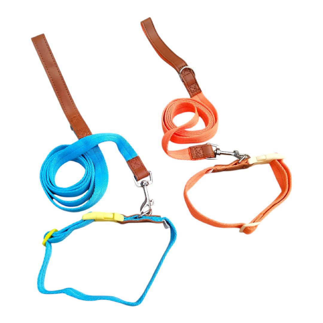CT2457 1 Pieza De Collar Con Correa Para Mascotas