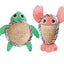 CT3000  1 Set de 2 Piezas Juguetes Amigos Tropicales Para Mascotas