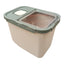 CT3034 1 Pieza De Contenedor Hermético Multiusos 5kg - 7kg Con Cuchara Y Tapa Transparente Para Granos Secos y Alimento Para Mascotas