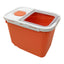 CT3034 1 Pieza De Contenedor Hermético Multiusos 5kg - 7kg Con Cuchara Y Tapa Transparente Para Granos Secos y Alimento Para Mascotas