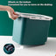 CT3034 1 Pieza De Contenedor Hermético Multiusos 5kg - 7kg Con Cuchara Y Tapa Transparente Para Granos Secos y Alimento Para Mascotas