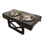 CT3089 1 Pieza De Tazón Elevado Ajustable 3 Alturas 2 Tazones Acero Inox Para Mascotas