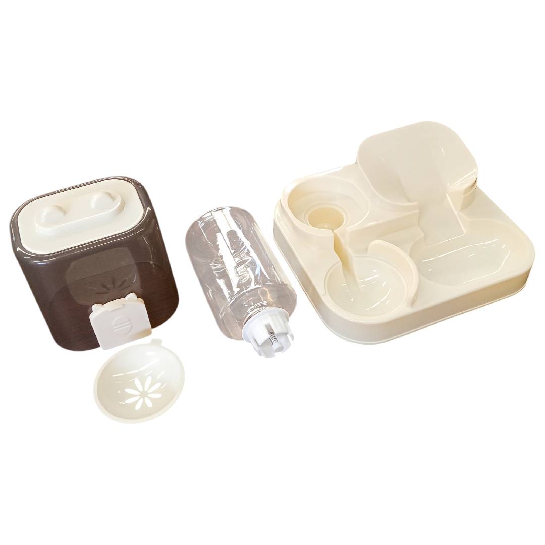 CT3164 1 Pieza De Dispensador De Comida Y Agua Para Mascota