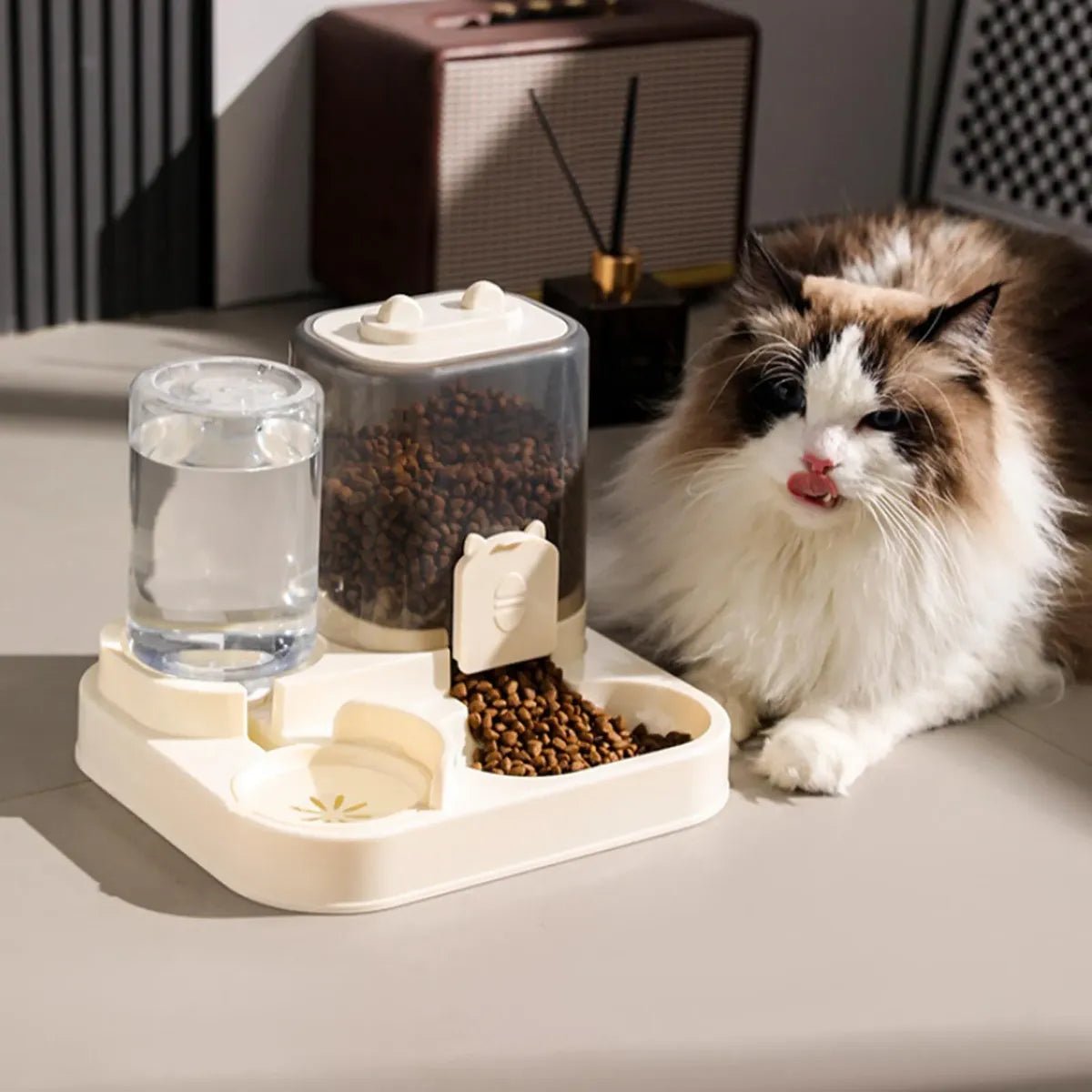 CT3164 1 Pieza De Dispensador De Comida Y Agua Para Mascota
