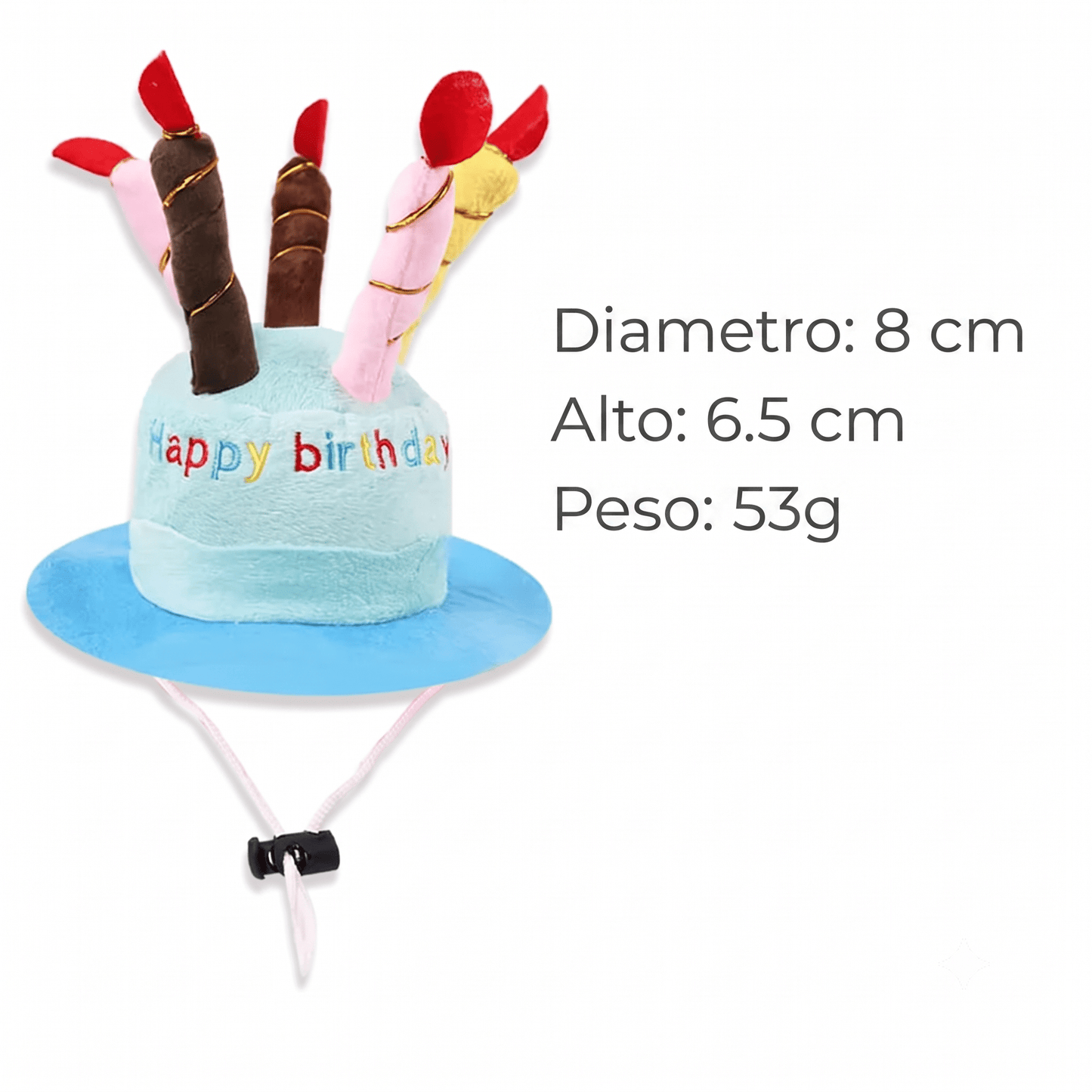 CT3188 1 Pieza De Gorro Cumpleaños Para Mascota