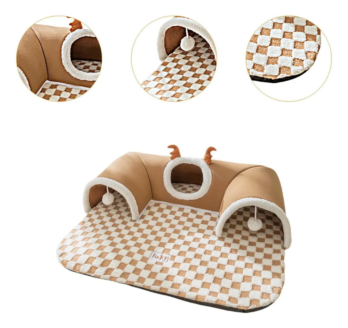 CT3224 1 Pieza De Tunel-Cama Para Mascota
