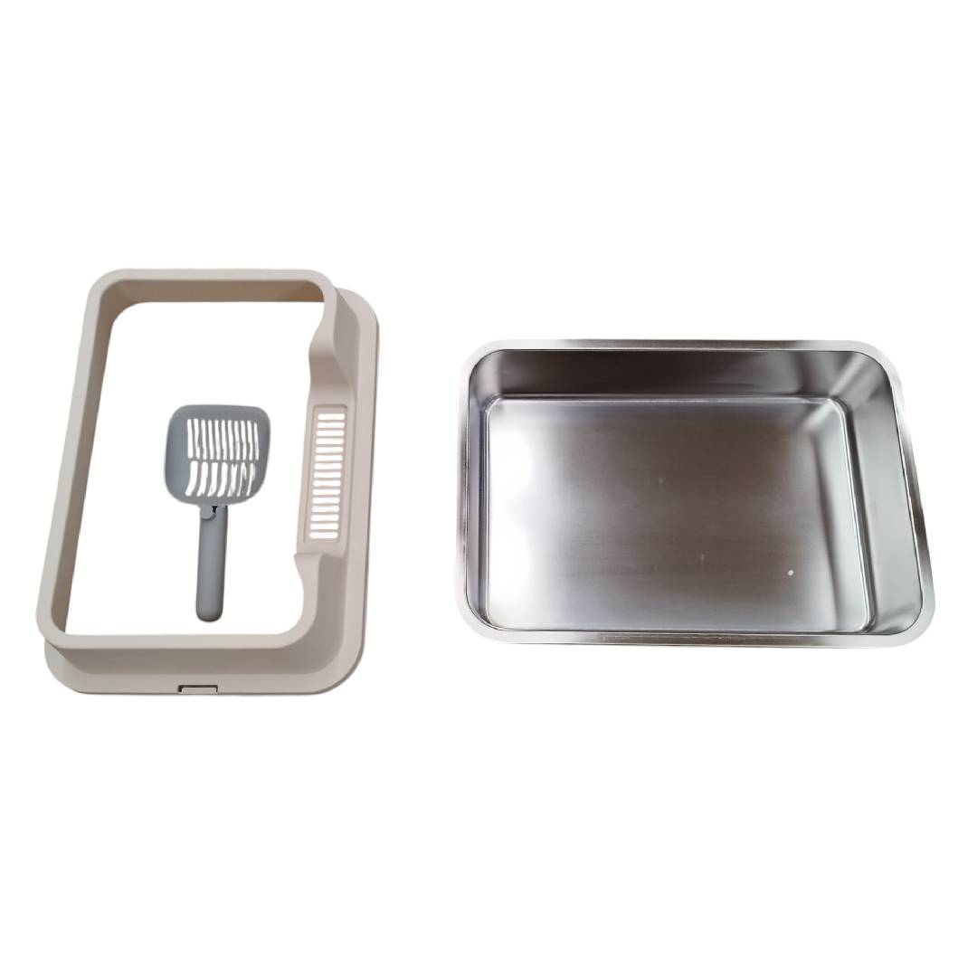 CT3293 1 Pieza De Arenero De Acero Inox Para Mascota