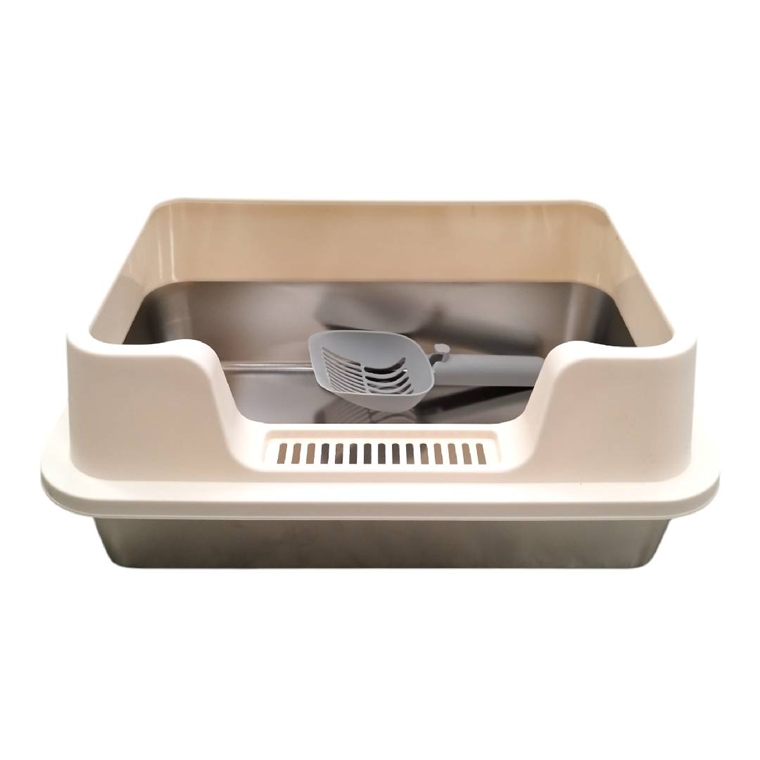 CT3293 1 Pieza De Arenero De Acero Inox Para Mascota