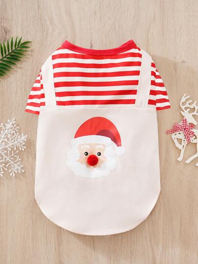 CT3317 1 Pieza De Ropa De Invierno De Navidad  Para Mascota