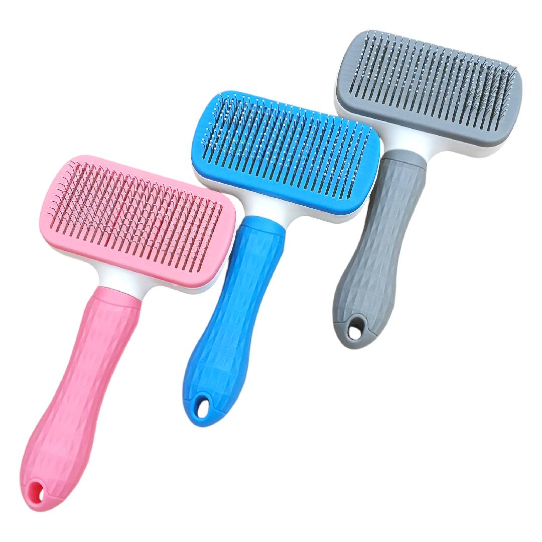 CT3648 1 Pieza De Cepillo Con Boton Removedor Para Mascota