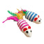 CT4031 1 Set De 2 Piezas Juguete En Forma De Ratón Para Mascota