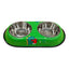 CT4086 1 Pieza De Tazon Doble De Acero Para Mascota