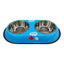 CT4086 1 Pieza De Tazon Doble De Acero Para Mascota