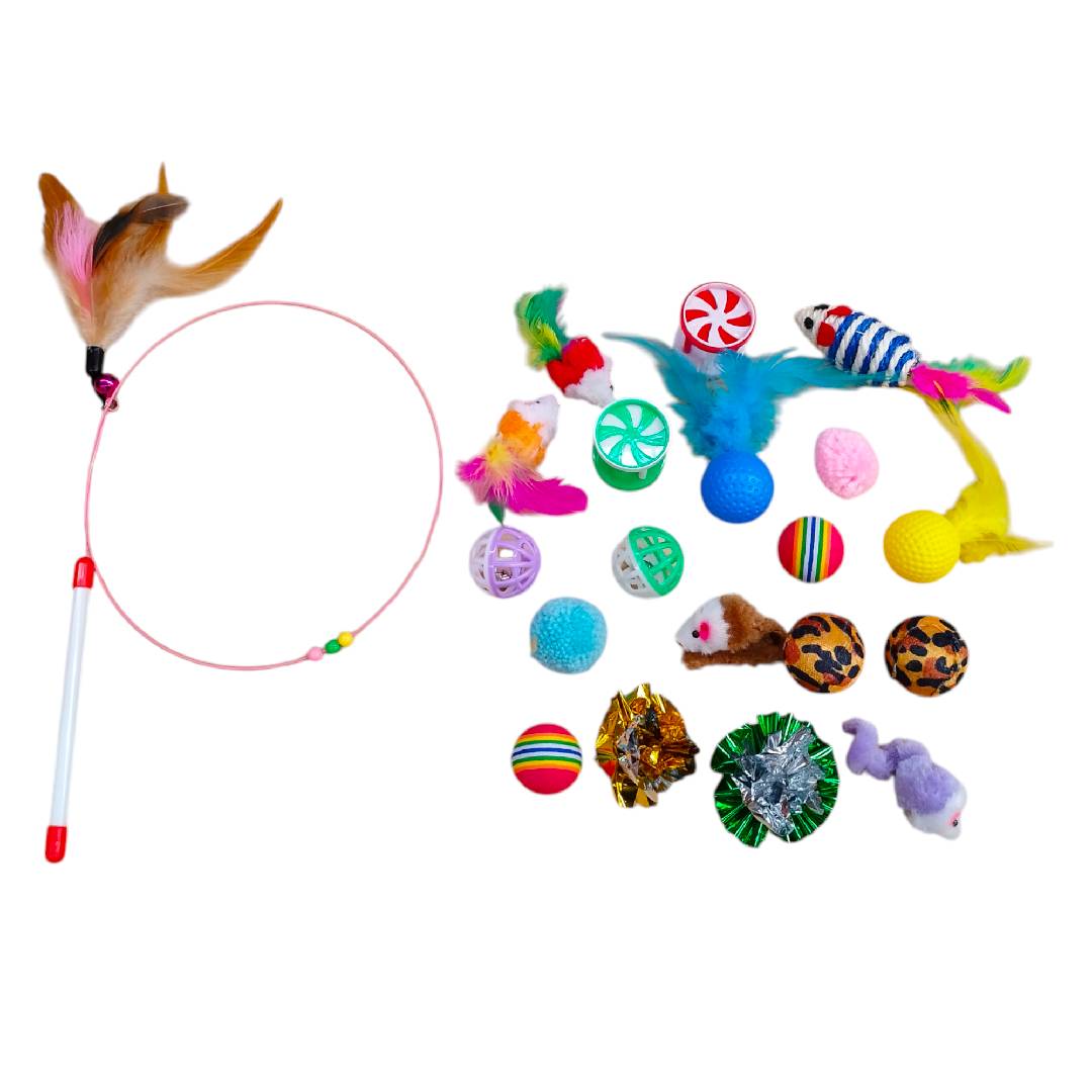 CT4123 1 Set De Tunel con Juguetes Para Mascota