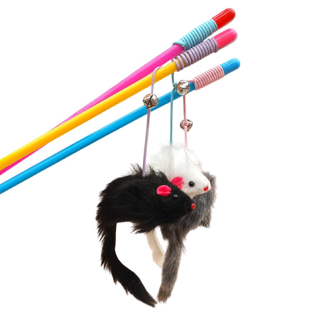 CT4240 1 Pieza De Juguete Vara De Ratón Para Mascota