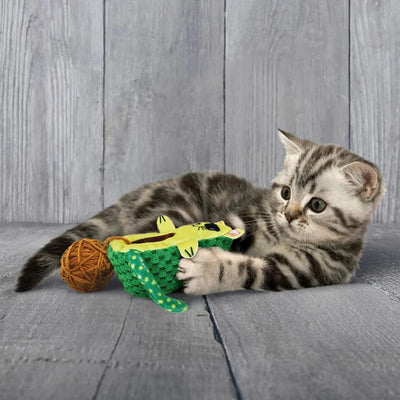 CT5930 1 Pieza de Juguete Con Diseño De Gato  Aguacate Con Bola De Hilo Para Mascotas