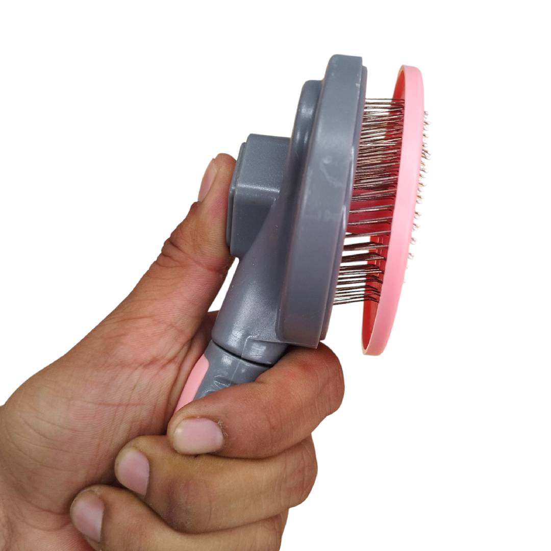 CT6718 1 Pieza De Cepillo Con Boton Para Mascota