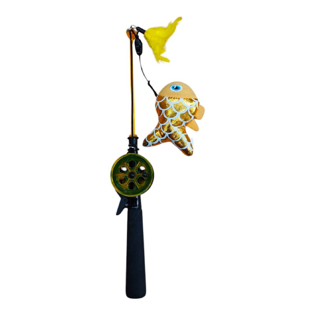 CT7486 1 Pieza De Juguete Caña de Pesca Para Mascota