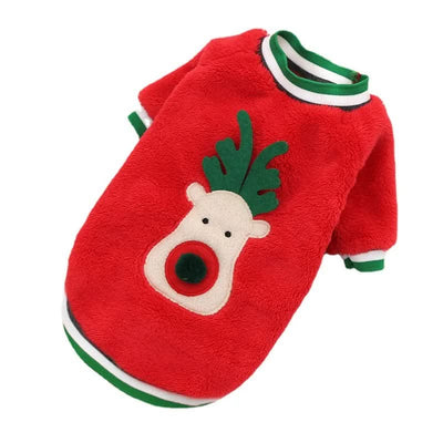 CT7615 1 Pieza Ropa De Invierno De Navidad para Mascotas