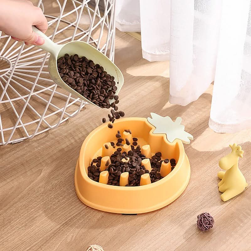 CT8009 1 Pieza De Tazon De Comida Lenta Para Mascota
