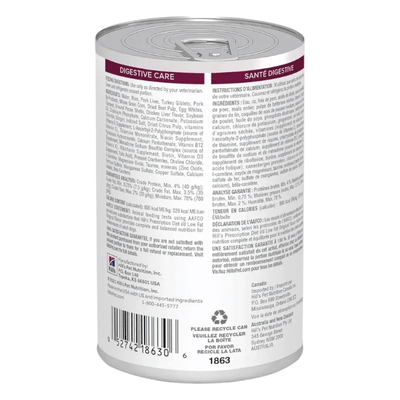 CT8630 1 Pieza De Alimento Cuidado Digestivo Para Perro